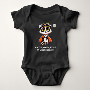 Neujahr, gleich ich dunkel baby strampler