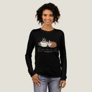Neujahr, gleiche gemütliche Stimmung Katze Kaffee Tri-Blend Shirt