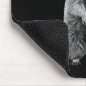 Neujahr Gleiches Baka Leben Waschbär-Witz Mousepad (Ecke)