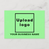 Neujahr - Gruß für kleine grüne Flachbildschirme Karte (Rückseite)