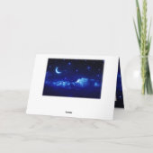 Neujahr Grußkarte Karte (Rückseite)