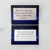 Neujahr Grußkarte Karte (Innenseite)