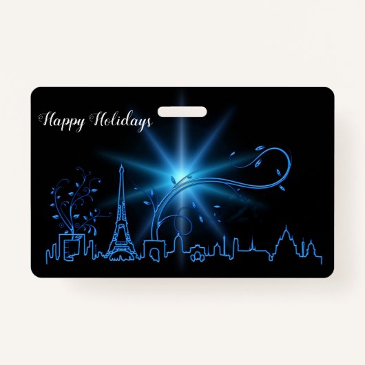 Neujahr in Paris Ausweis (Vorderseite)