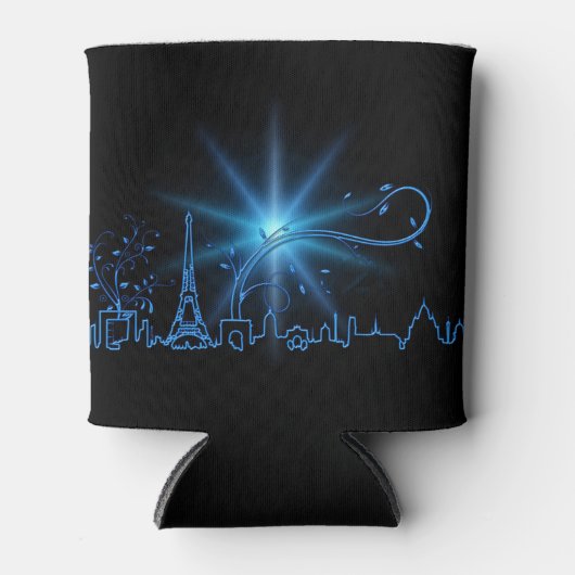 Neujahr in Paris Dosenkühler (Vorderseite)