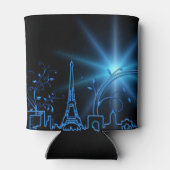 Neujahr in Paris Dosenkühler (Rückseite)