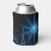 Neujahr in Paris Dosenkühler (Kanne Rückseite)