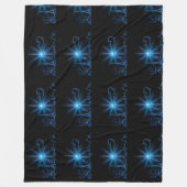 Neujahr in Paris Fleecedecke (Vorderseite)