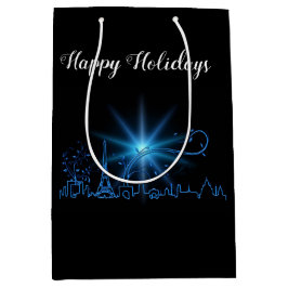 Neujahr in Paris Mittlere Geschenktüte