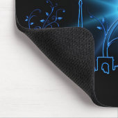 Neujahr in Paris Mousepad (Ecke)