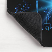 Neujahr in Paris Mousepad (Ecke)