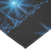 Neujahr in Paris Tischdecke (Schrägansicht)