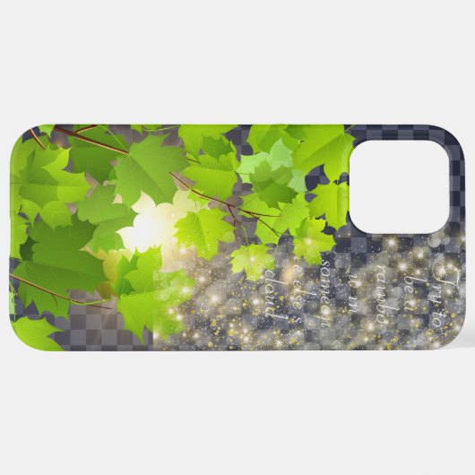 Neujahr iPhone 12 Pro Max Hülle (Hinten horizontal)