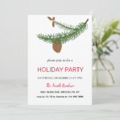 Neujahr ist der Kiefer ein Säugetier Einladung (Stehend Vorderseite)