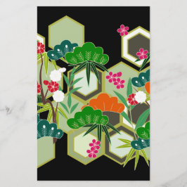 Neujahr Japan Stil
