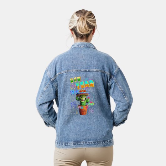 Neujahr Jeansjacke (Modell)