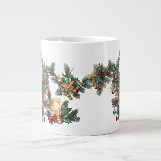 Neujahr Jumbo-Tasse (Vorderseite)