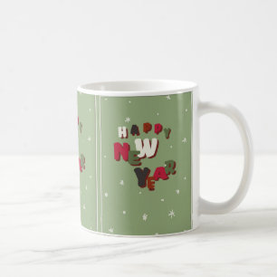 Neujahr Kaffeetasse
