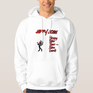 NEUJAHR Kapuzenpullover trendy lustig cool Hoodie