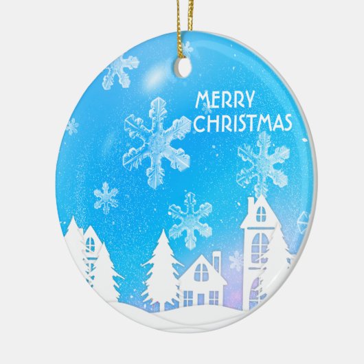 Neujahr Keramik Ornament (Links)