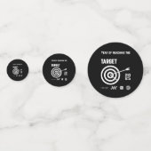 Neujahr Konfetti (Vorderseiten)