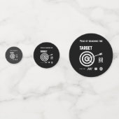 Neujahr Konfetti (Rückseiten)