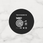 Neujahr Konfetti (Klein Vorderseite)