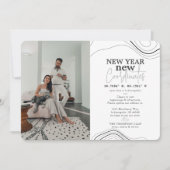 Neujahr koordiniert Ankündigung von FotoGray Movin (Vorderseite)