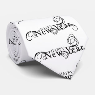 Neujahr Krawatte/Glück Neues Jahr Krawatte