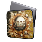 Neujahr Laptopschutzhülle (Vorderseite Links)