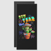 Neujahr Magneteinladung (Vorne/Hinten)