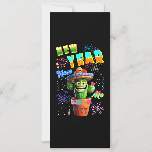 Neujahr Magneteinladung (Vorderseite)