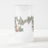 Neujahr Mattglas Bierglas (Mittel)