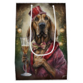 Neujahr Mittlere Geschenktüte (Rückseite)