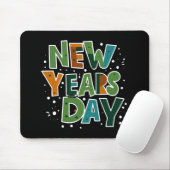 Neujahr Mousepad (Mit Mouse)