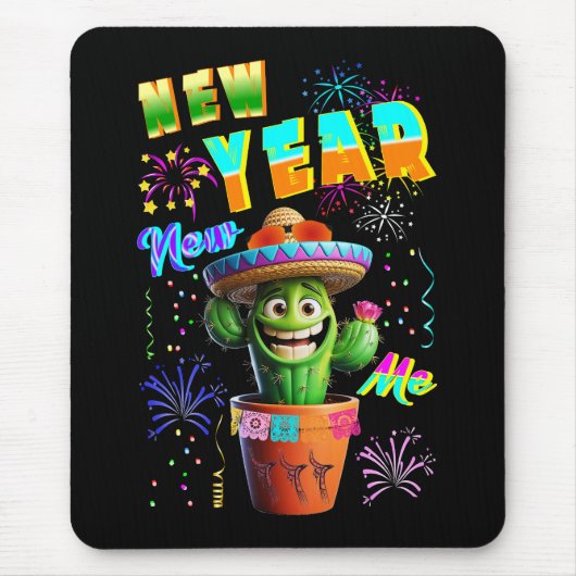 Neujahr Mousepad (Vorne)