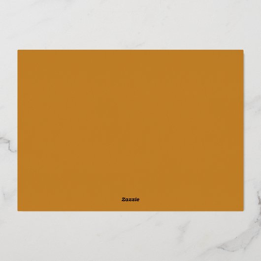 Neujahr neu folien feiertagskarte (Rückseite)