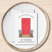 Neujahr Neuer Zuhause-Bewegung Ankündigung Mini