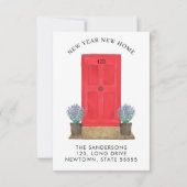 Neujahr Neuer Zuhause-Bewegung Ankündigung Mini (Vorderseite)