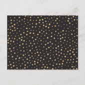 Neujahr Neugeborenes Foto Schwangerschaft Feiertagspostkarte (Rückseite)