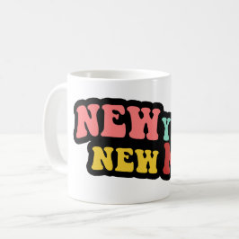 Neujahr, New Me Tasse