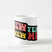 Neujahr, New Me Tasse (Mittel)