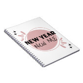 Neujahr Notizblock (Rechte Seite)