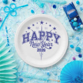 Neujahr Pappteller (Party)