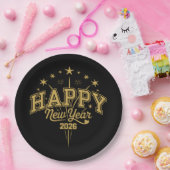 Neujahr Pappteller (Party)