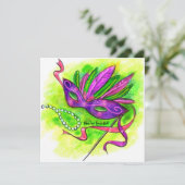 Neujahr-Party Einladung (Stehend Vorderseite)