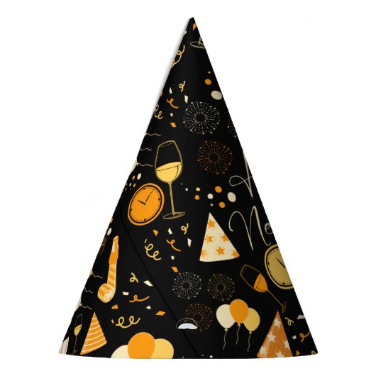 Neujahr Partyhütchen (Links)