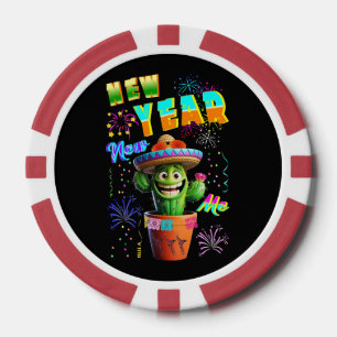 Neujahr Pokerchips