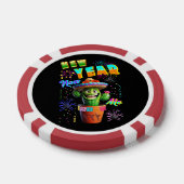 Neujahr Pokerchips (Einzeln)