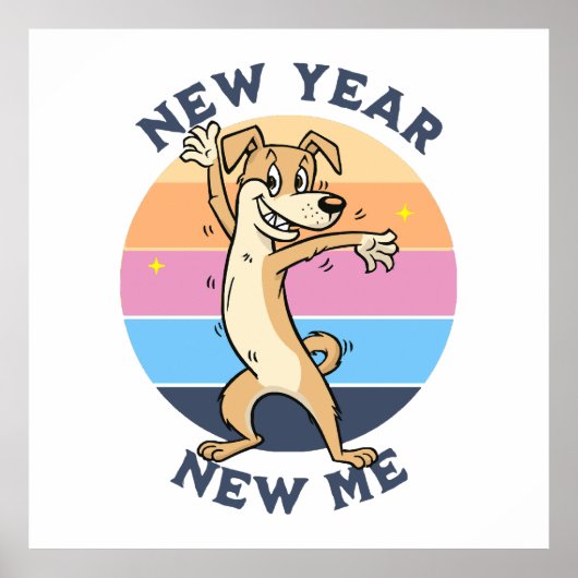 Neujahr Poster (Vorne)