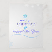 Neujahr Postkarte (Vorderseite)